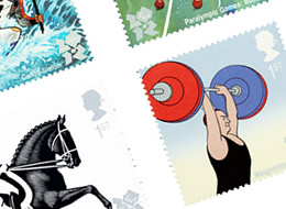 London 2012 Stamps on The Import